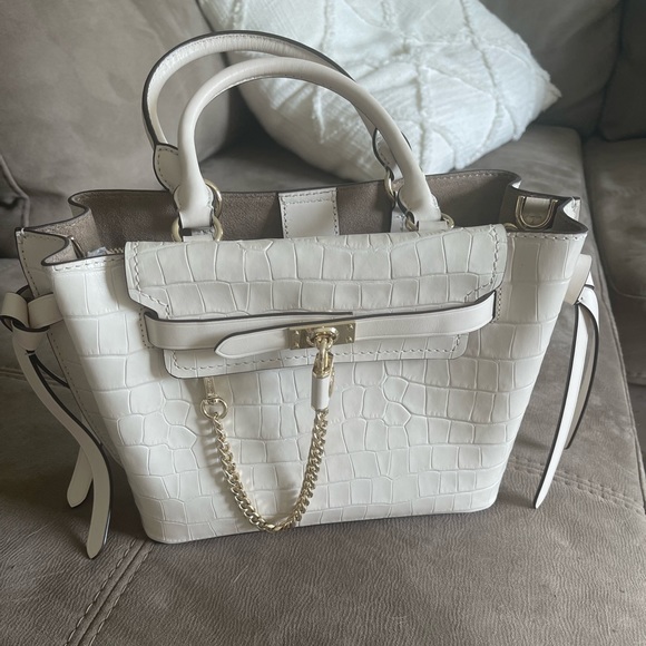 Michael Kors Hamilton Legacy Small Crocodile Embossed Leather - Picture 1 of 8